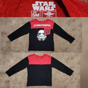 Disney Star Wars Stormtrooper Long Sleeve Shirt Sz Sm